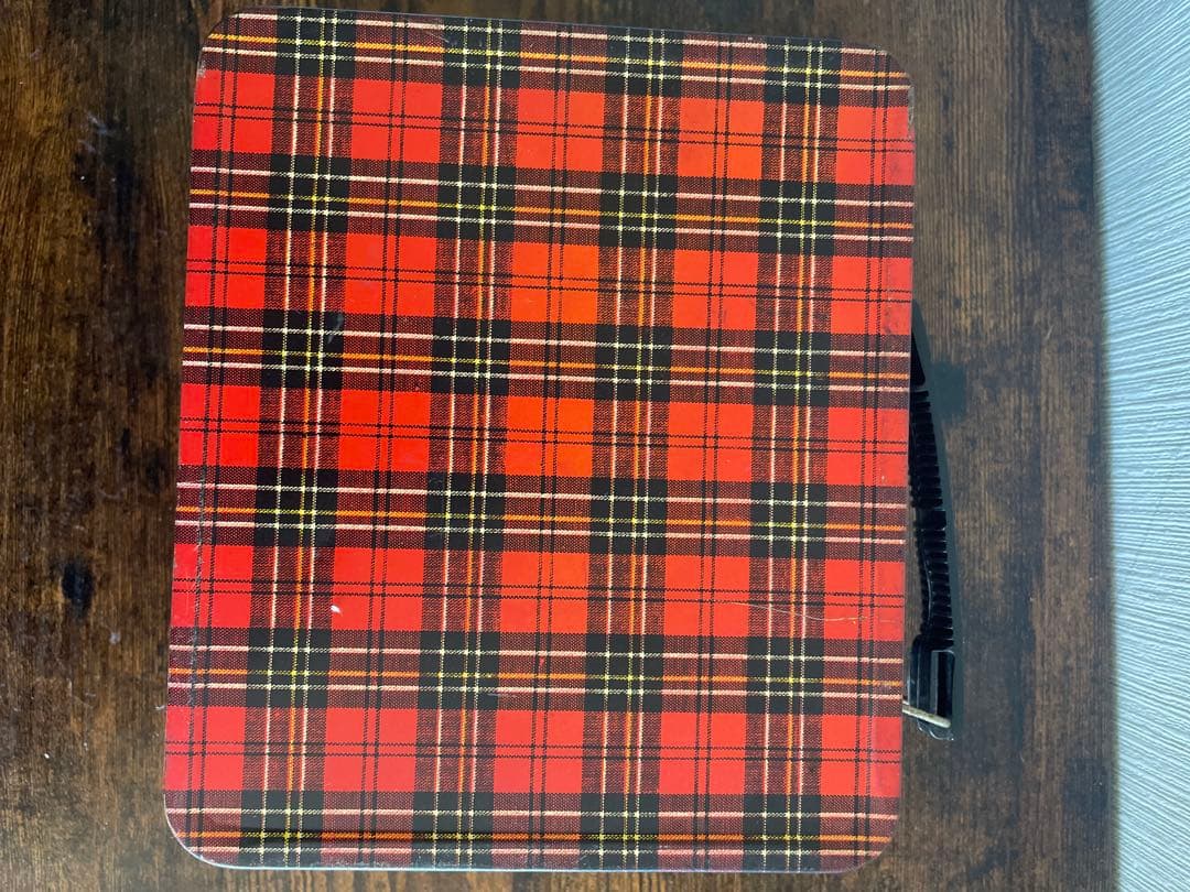 レトロ タータンチェック 弁当箱