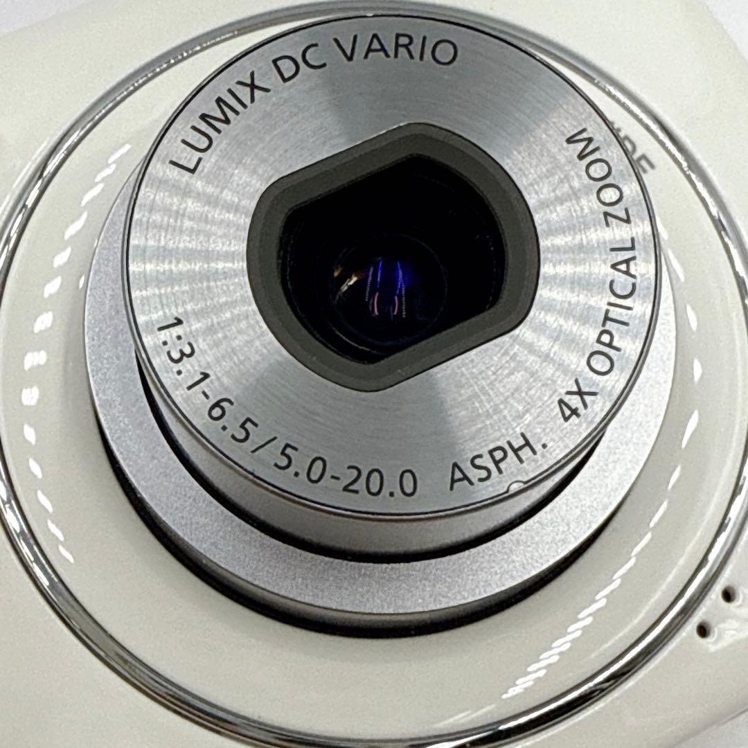 【美品】Panasonic LUMIX DMC-S1 ホワイト デジカメ