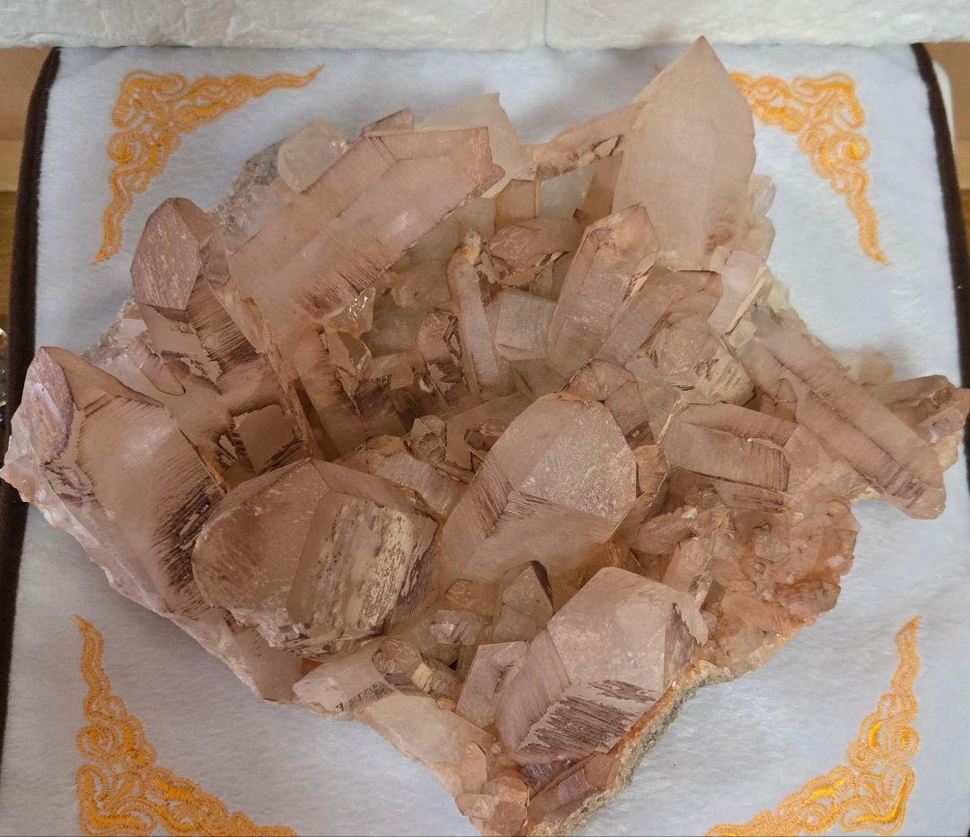 特価‼️天然石 赤水晶クラスター 特大 浄化