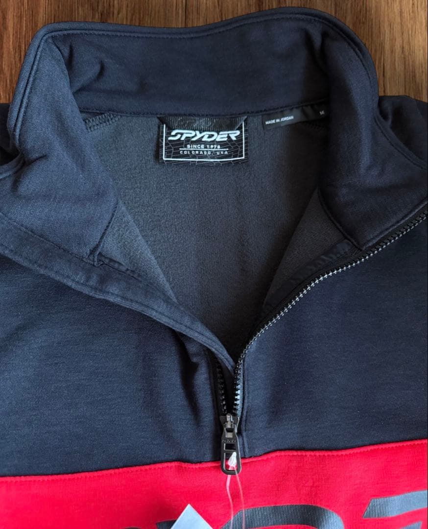 新品 SPYDER SPEED FLEECE 1/2 ZIP Mサイズ