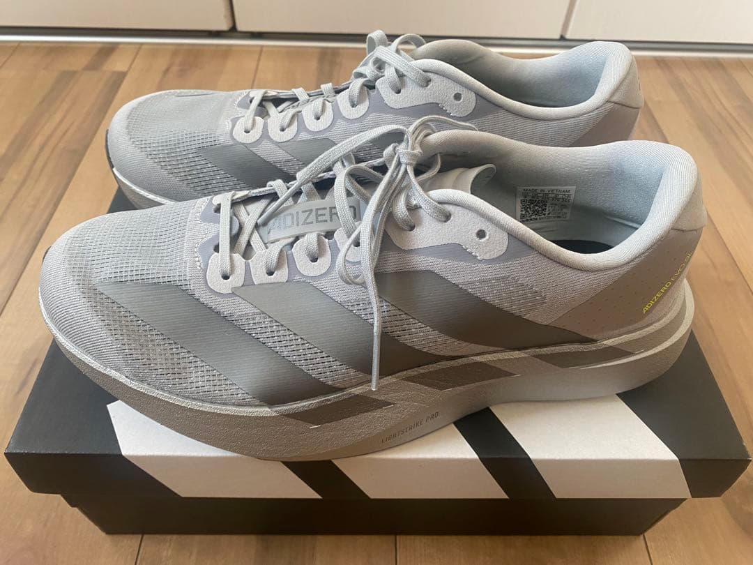 【未使用・新品】adidas ADIZERO EVO SL 27.0 グレー