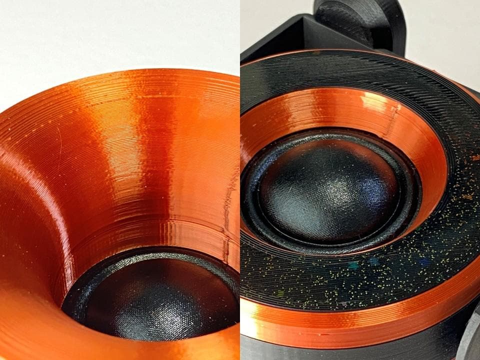 アドオン■高能率97dBホーンツイーター2個セット■カラー：ブロンズGHB01