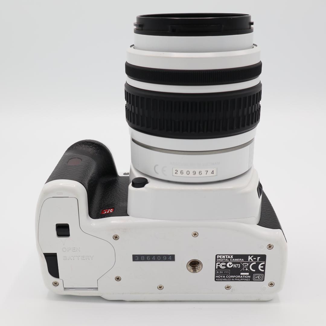 ❤️ PENTAX ペンタックス k-rホワイト❤️ スマホ転送❤️一眼レフ❤️