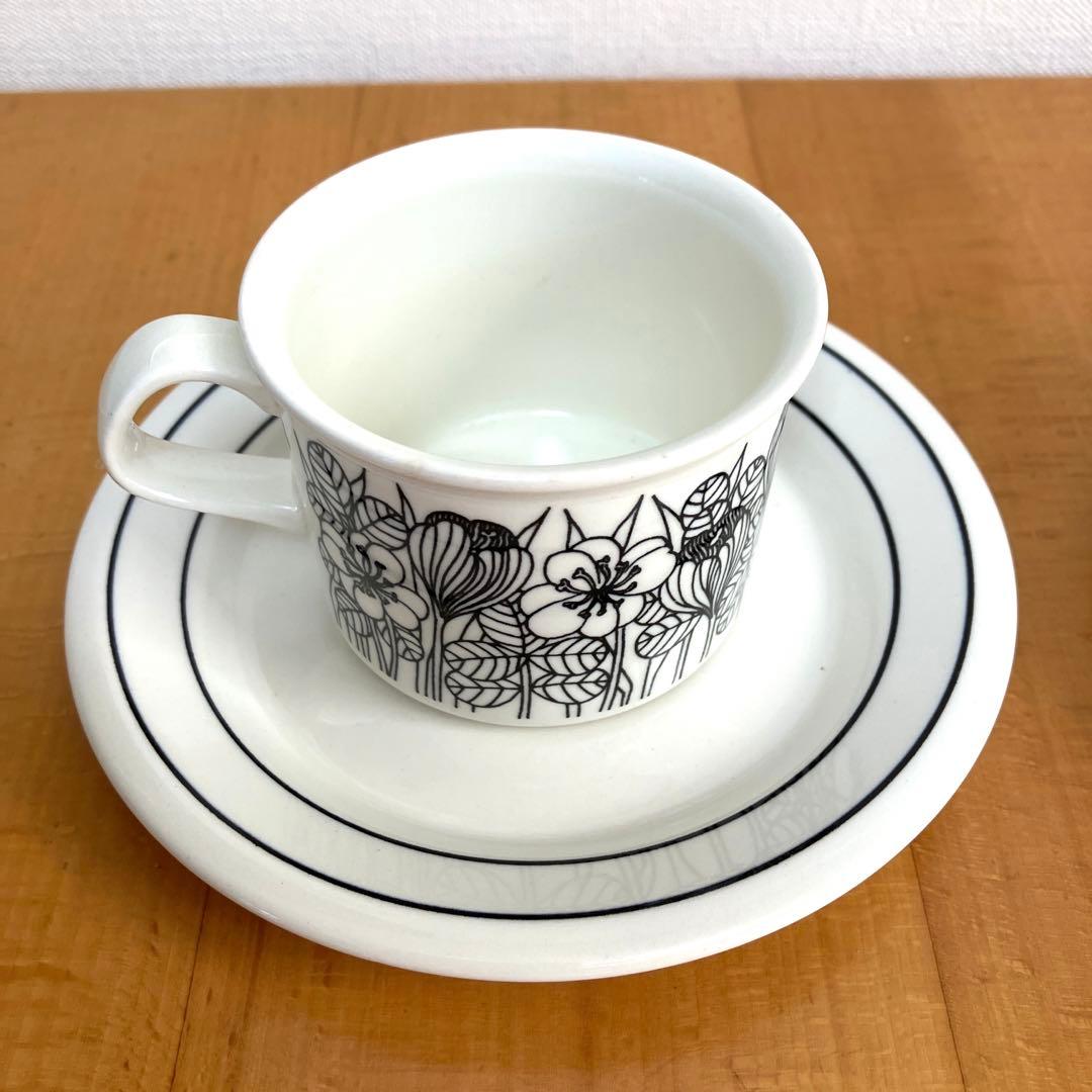 ARABIA ヴィンテージ krokus/クロッカス C&S 2客