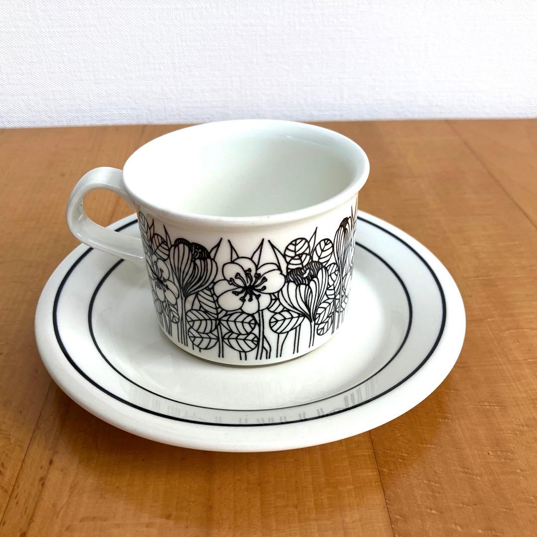 ARABIA ヴィンテージ krokus/クロッカス C&S 2客