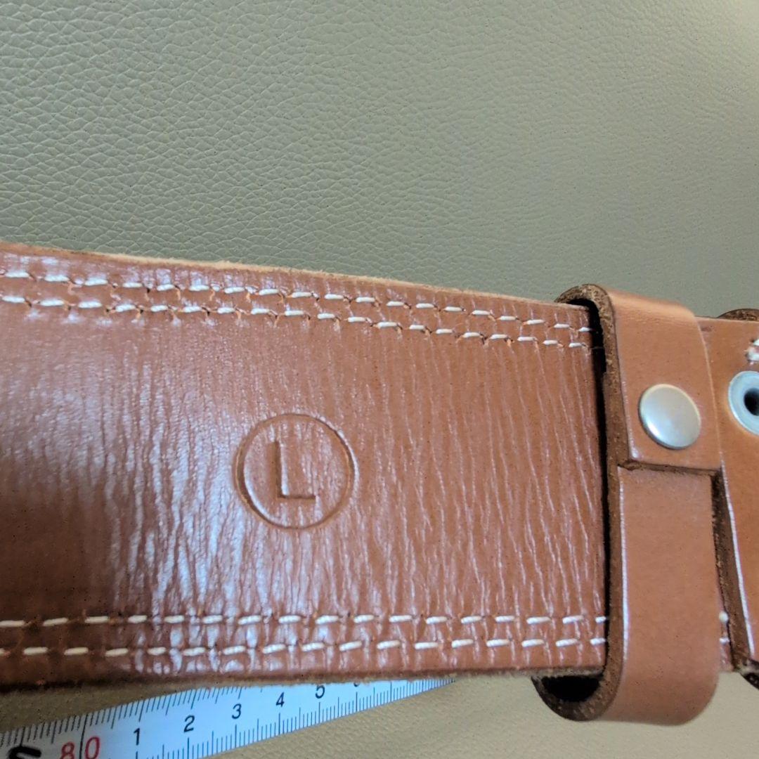 ゴールドジム　プロレザーベルト　Lサイズ