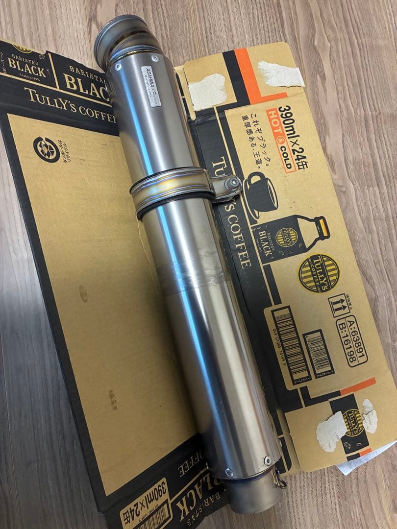 アサヒナレーシング　チタンGPフォーミュラサイレンサー　汎用品