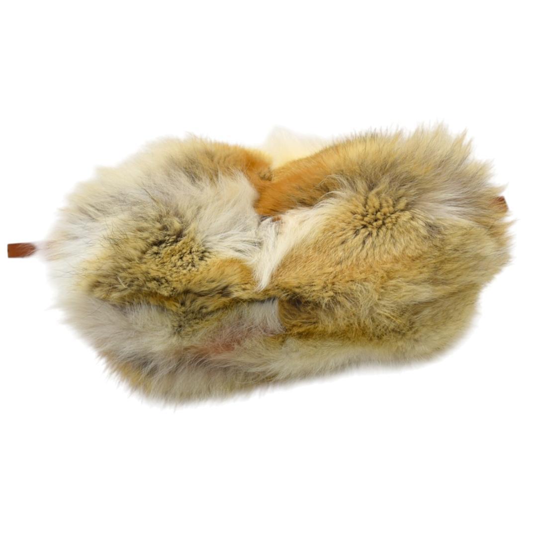 ISAMU KATAYAMA BACKLASH ファーレザーショルダーバッグ