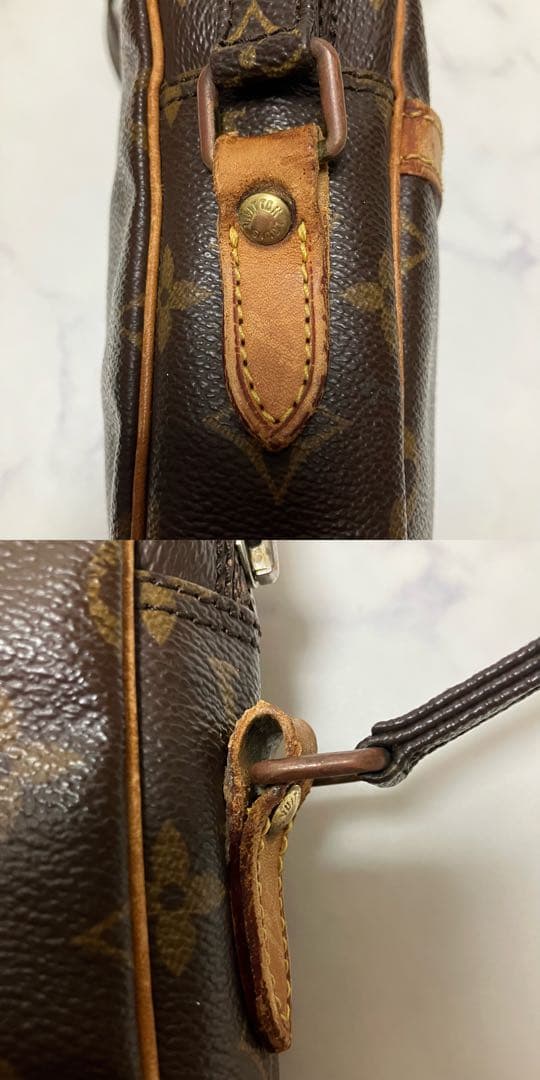 ルイヴィトン ショルダーバッグ ダヌーブ モノグラム pvc レザー