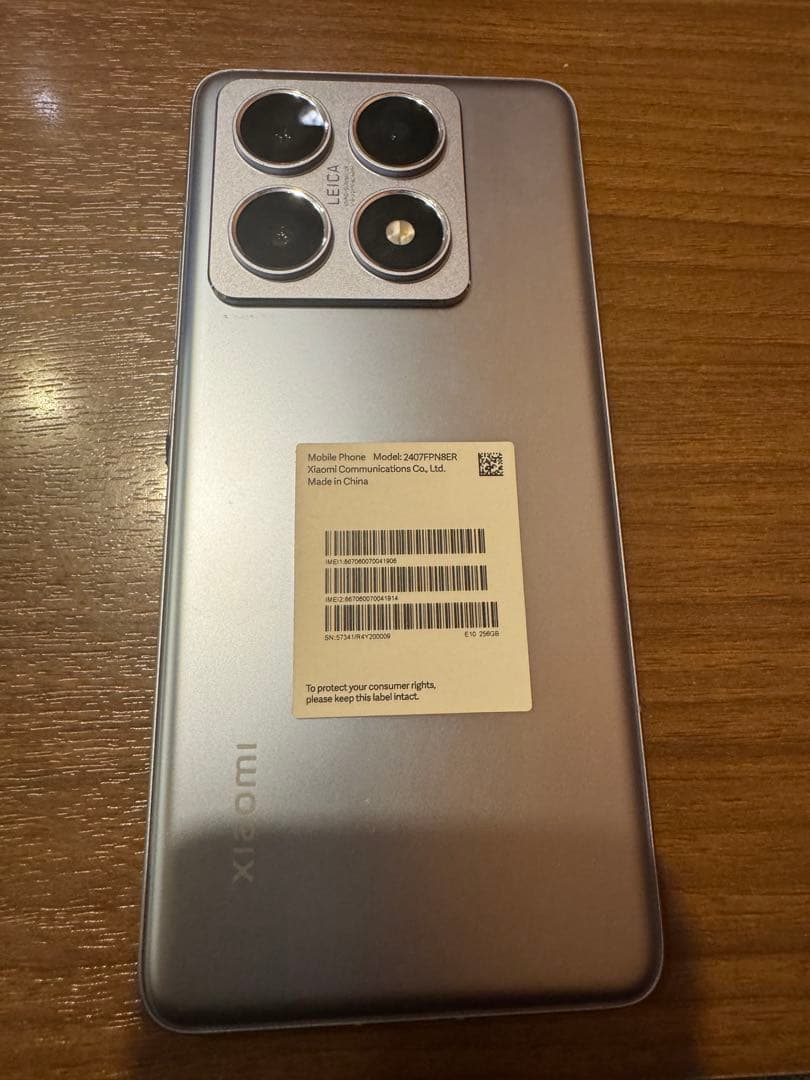 Xiaomi 14T Pro スマートフォン 本体のみ