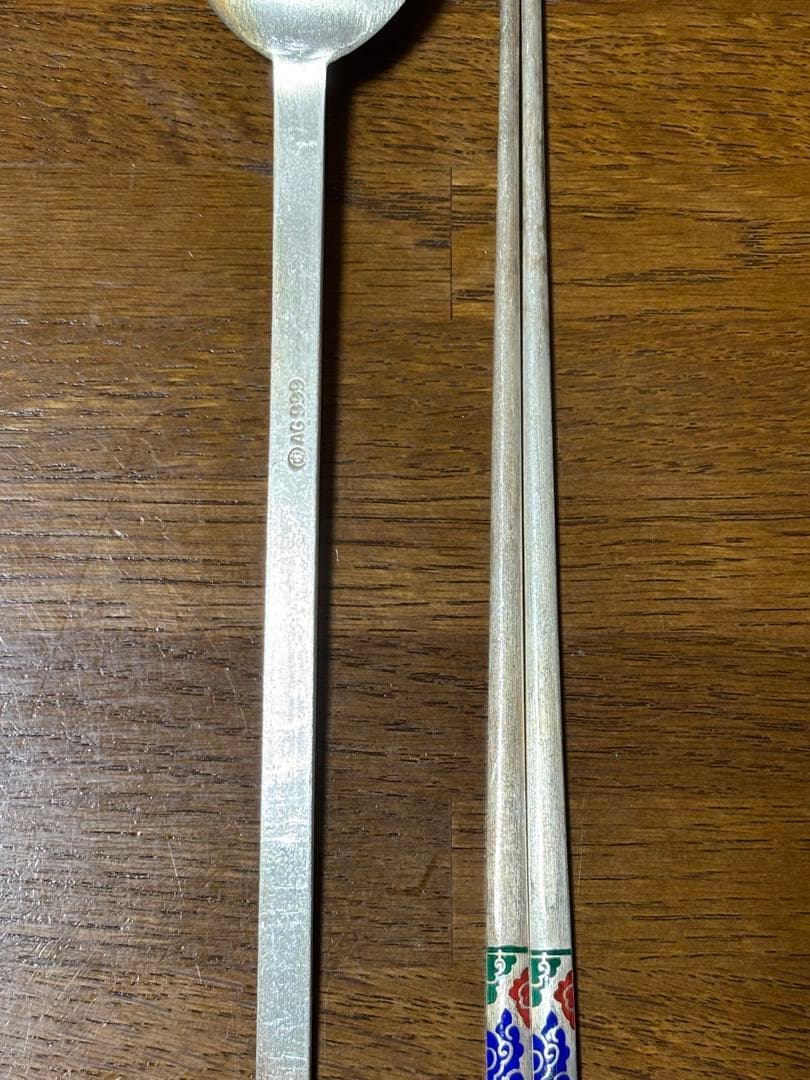 銀製品　韓国　silver カトラリーセット　食器