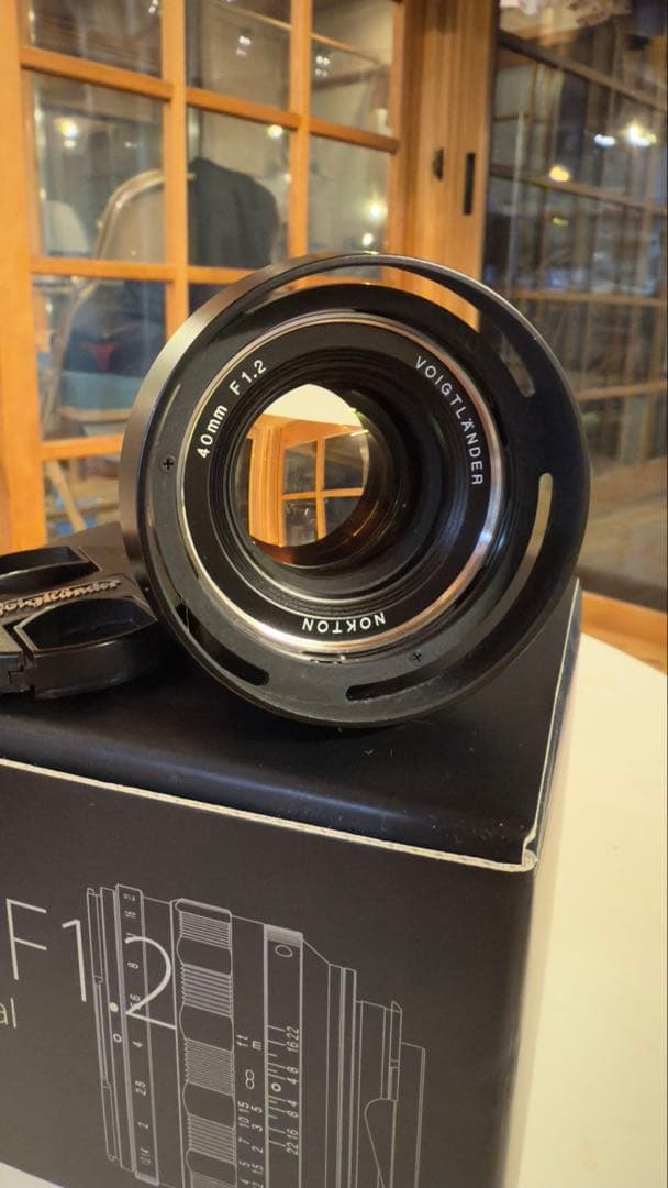 NOKTON 40mm F1.2 Aspherical VM レンズ＋フード付き