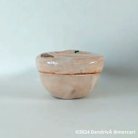 新品未使用　琵琶香合　雲錦　四代眞清水藏六作　桜　紅葉