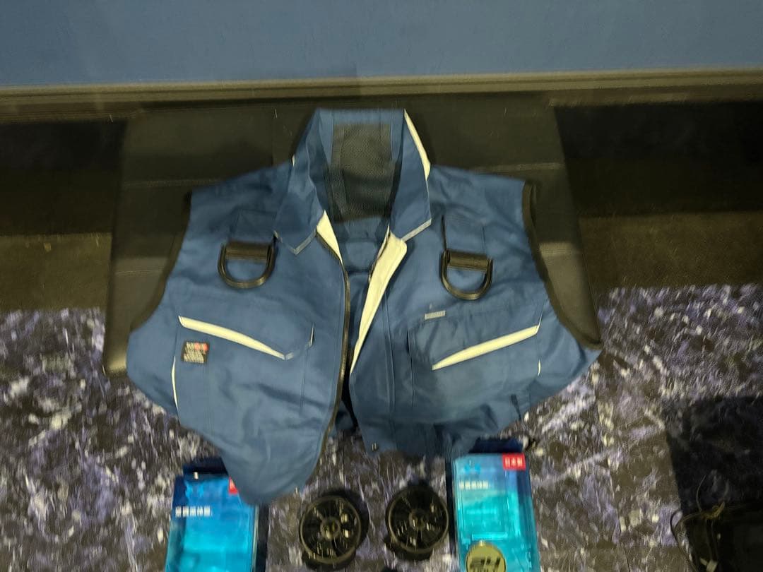 空調風神服 バッテリー、ファン フルセット ベスト