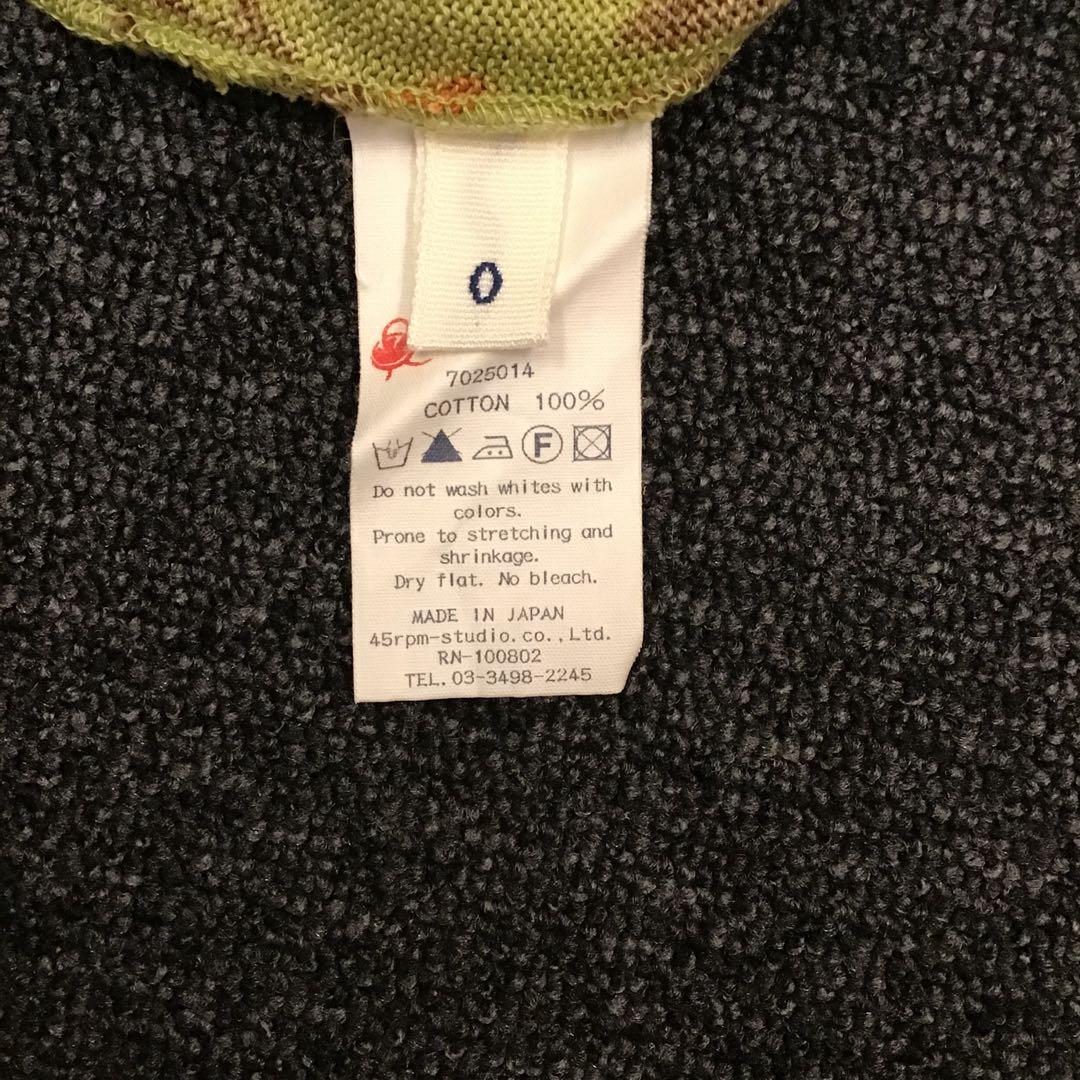 45rpm 花柄ワンピース