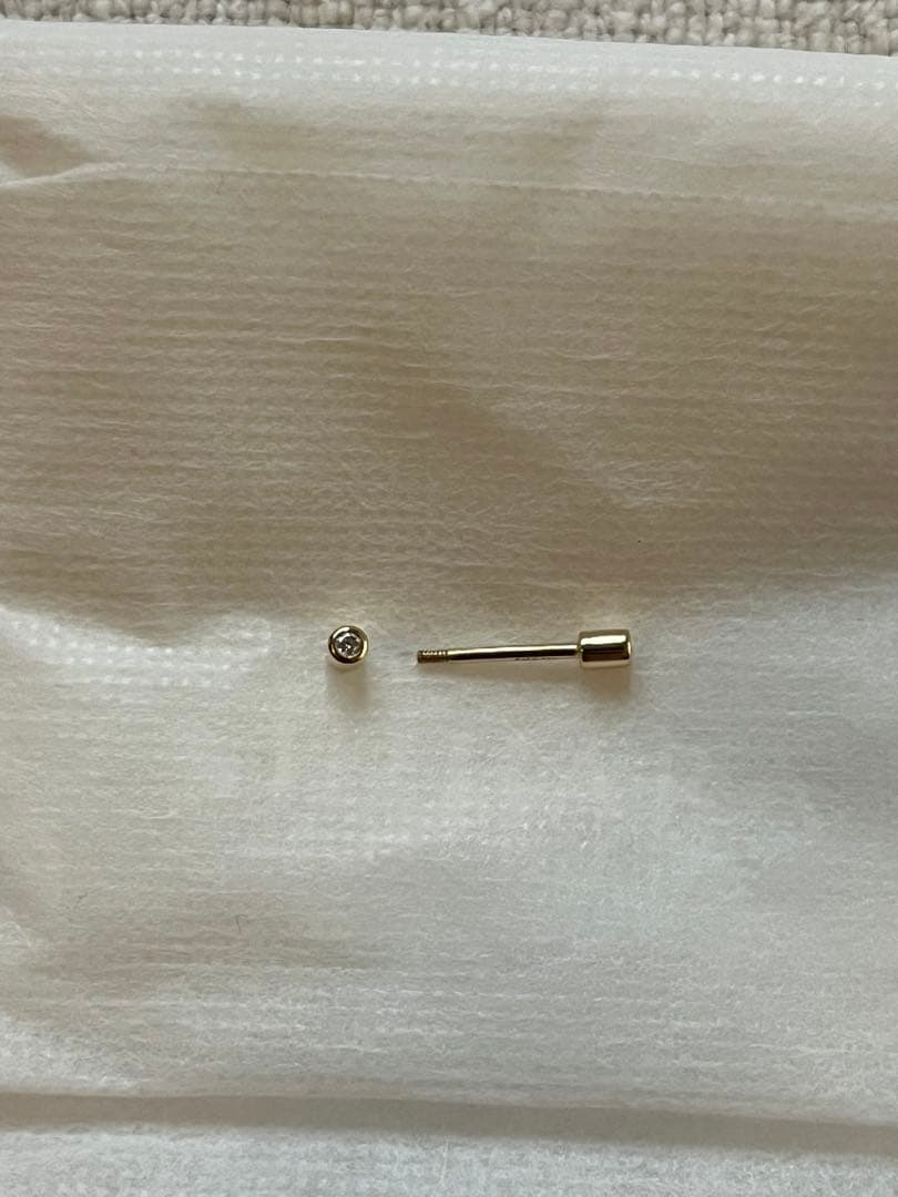 アクセサリー Shihara Diamond Twist Pin Pierce 01