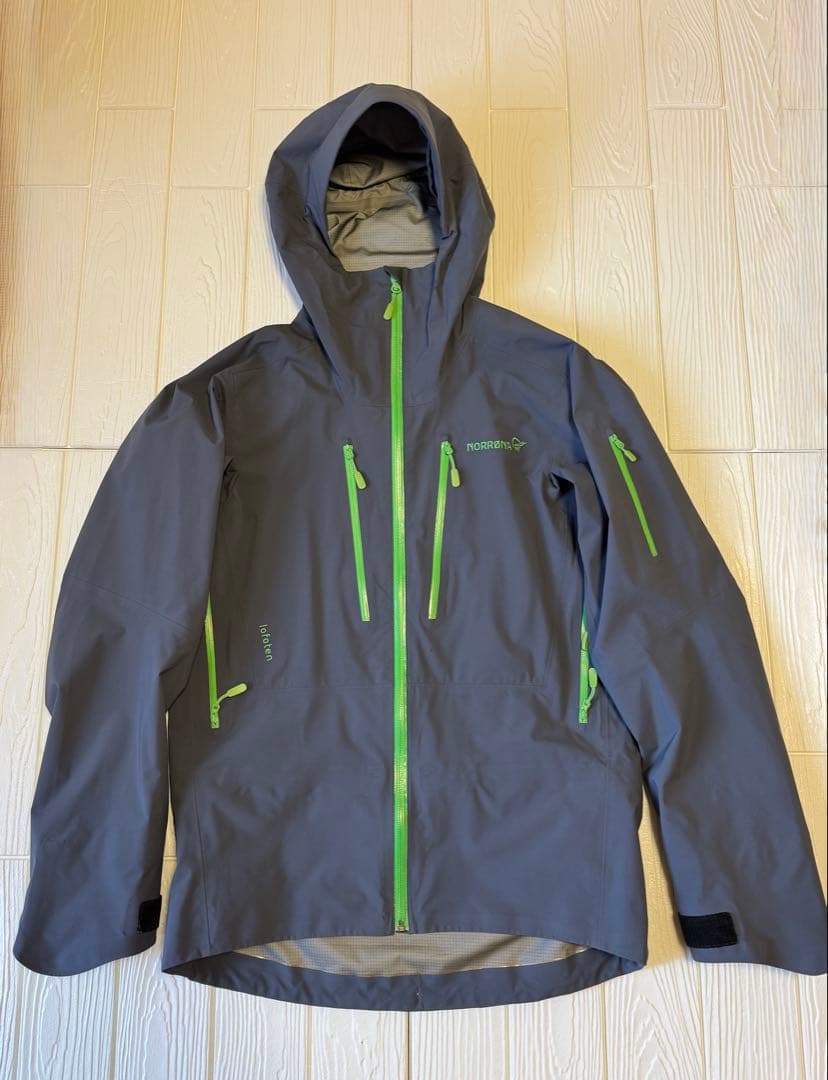 ノローナ　ロフォテン ゴアテックスプロジャケット&パンツ 上下セット　サイズS