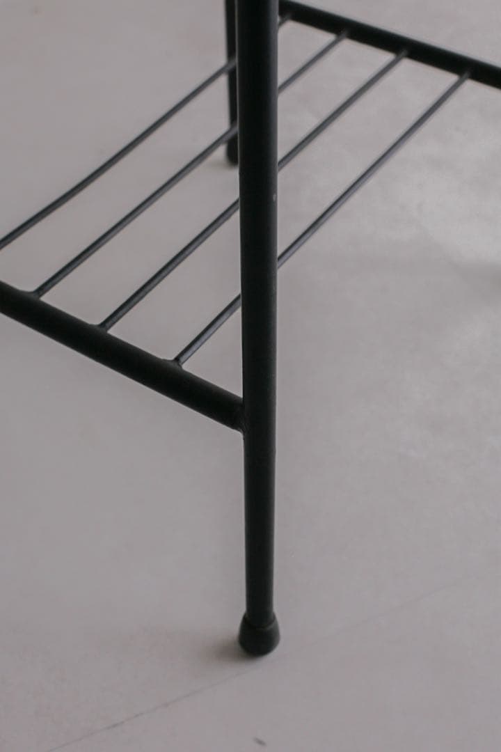 サイドテーブル ラワン材 コーヒーテーブル 飾り棚 展示台 古家具 古道具