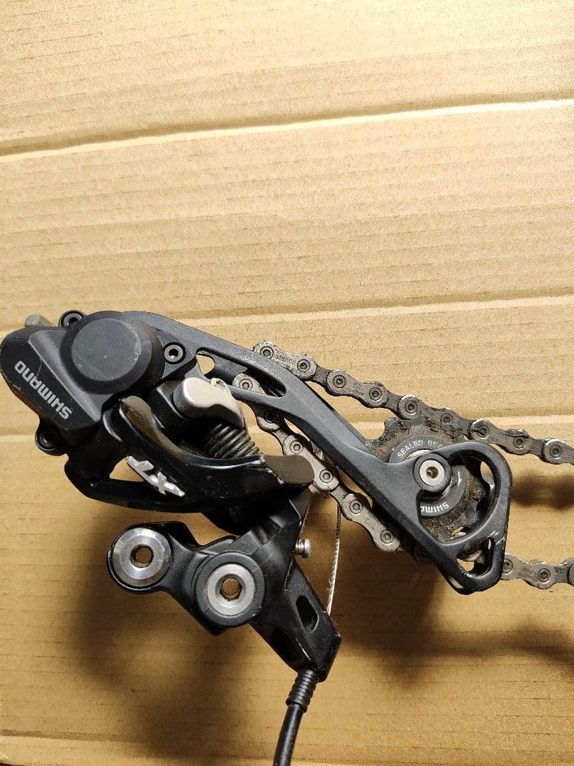 Kona マウンテンバイクフレーム 青 FSAクランクセット