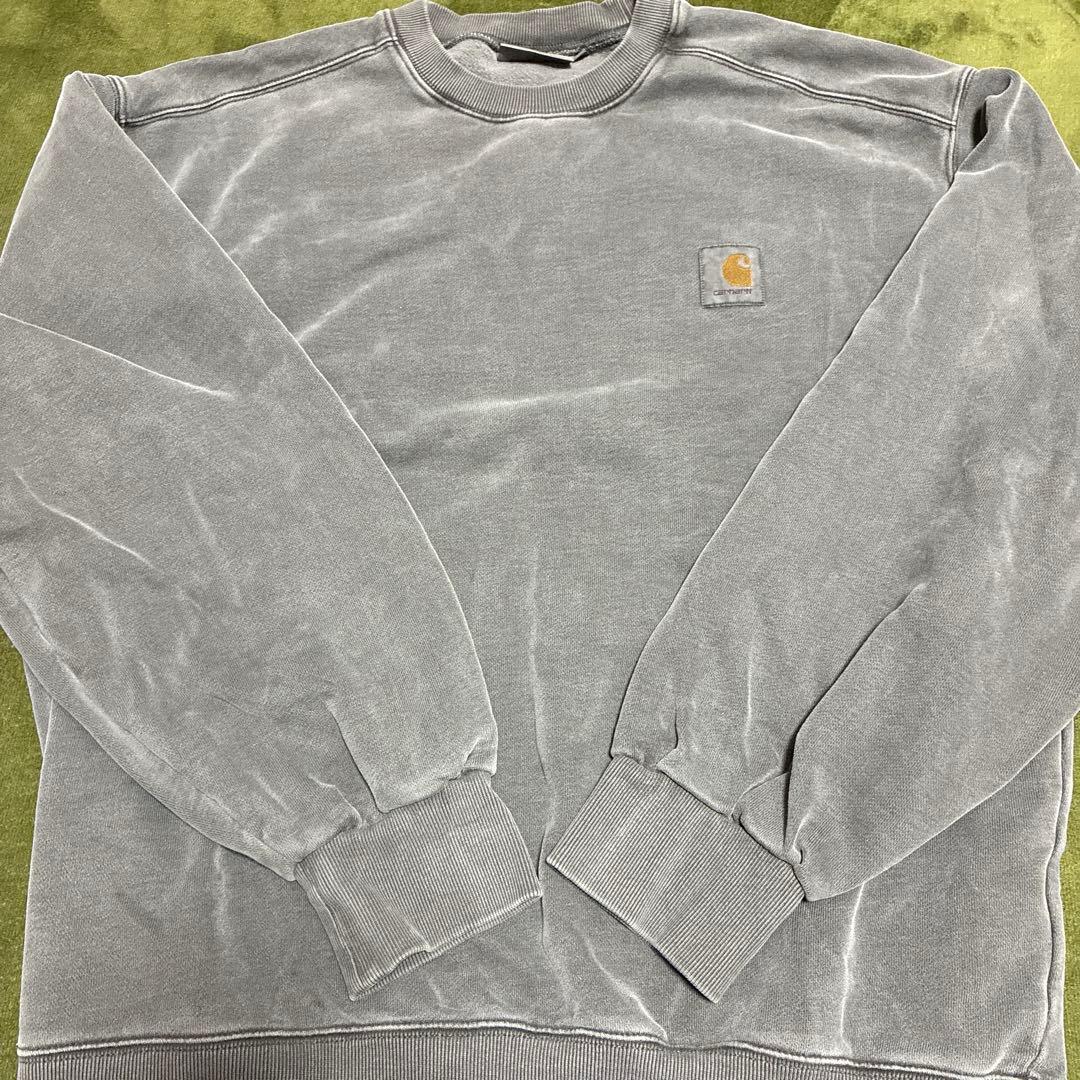 トップス VISTA SWEATSHIRT-GARMENT DYED/ GRAPHITE