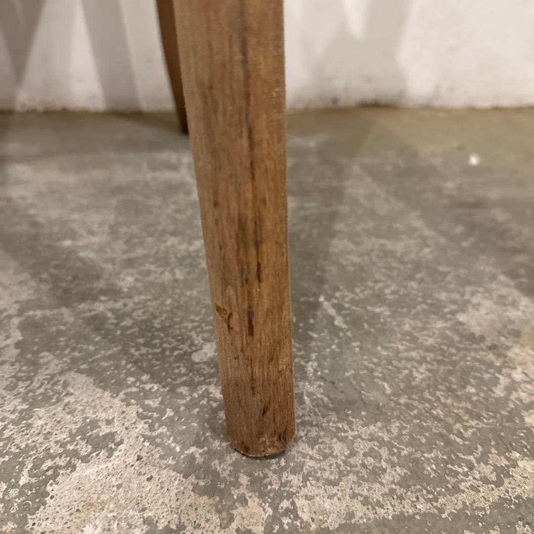 aビンテージ　ダイニングチェア　カフェチェア　剥離