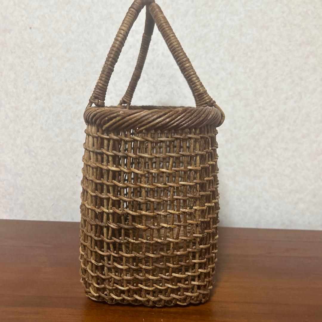 あけび　カゴバッグ　国産