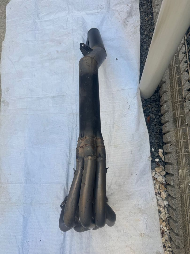 カシスオレンジ　モリワキ　マフラー　ワンピース　CB1100 sc65