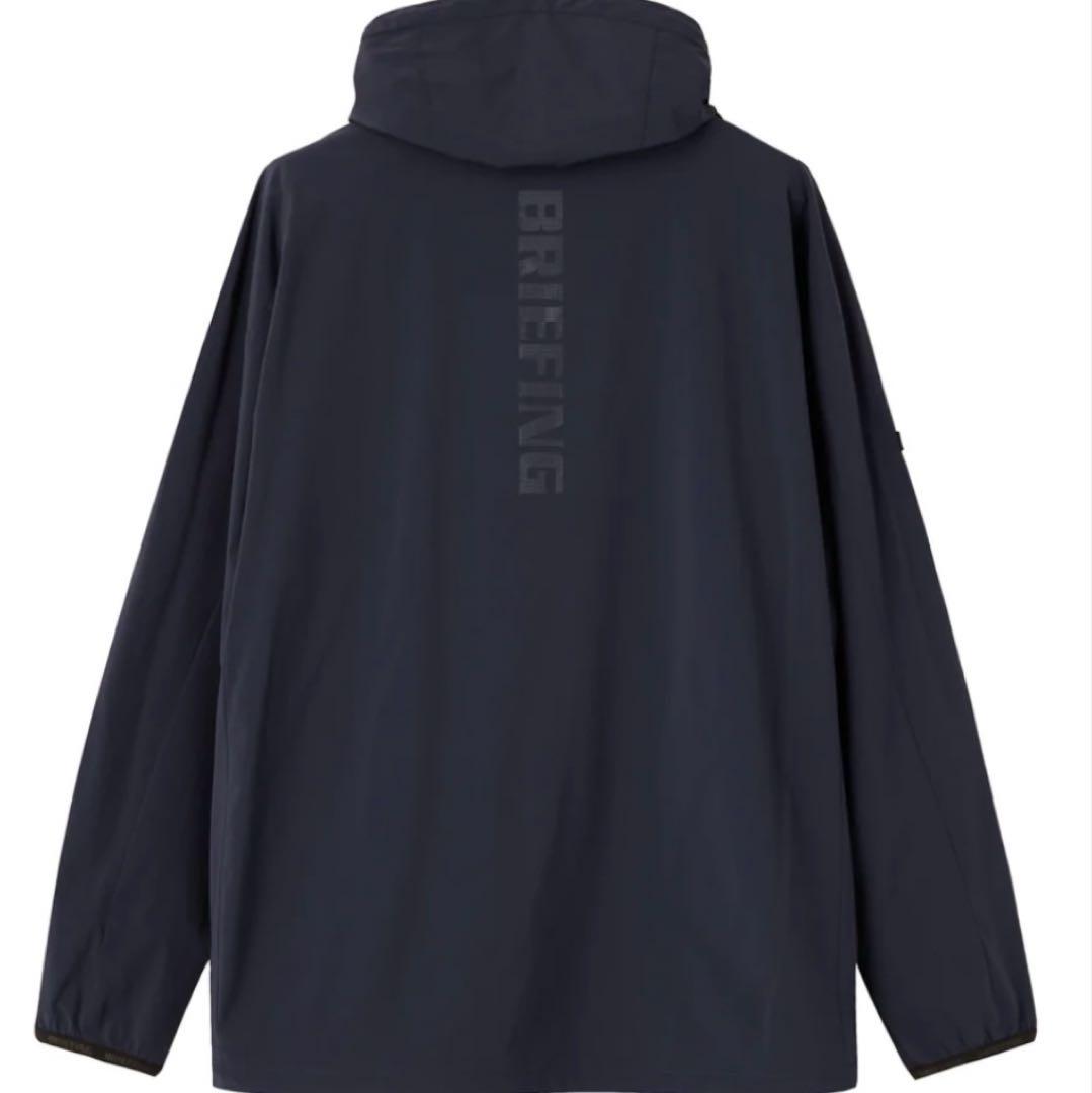新品　BRIEFING　正規品　MS WIND HOODIE ネイビーL