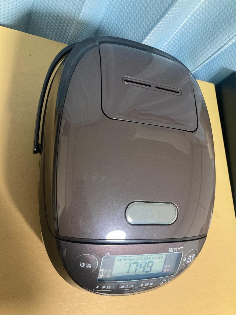 TIGER JPK-B100 圧力IHジャー炊飯器 2020年製5.5合