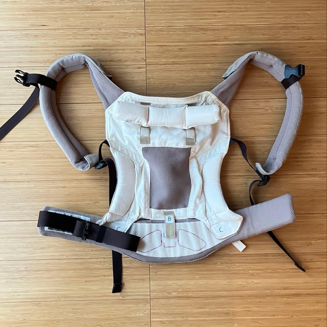 【9/28限定価格】sun&beach 抱っこ紐 人気モデル　ラテベージュ