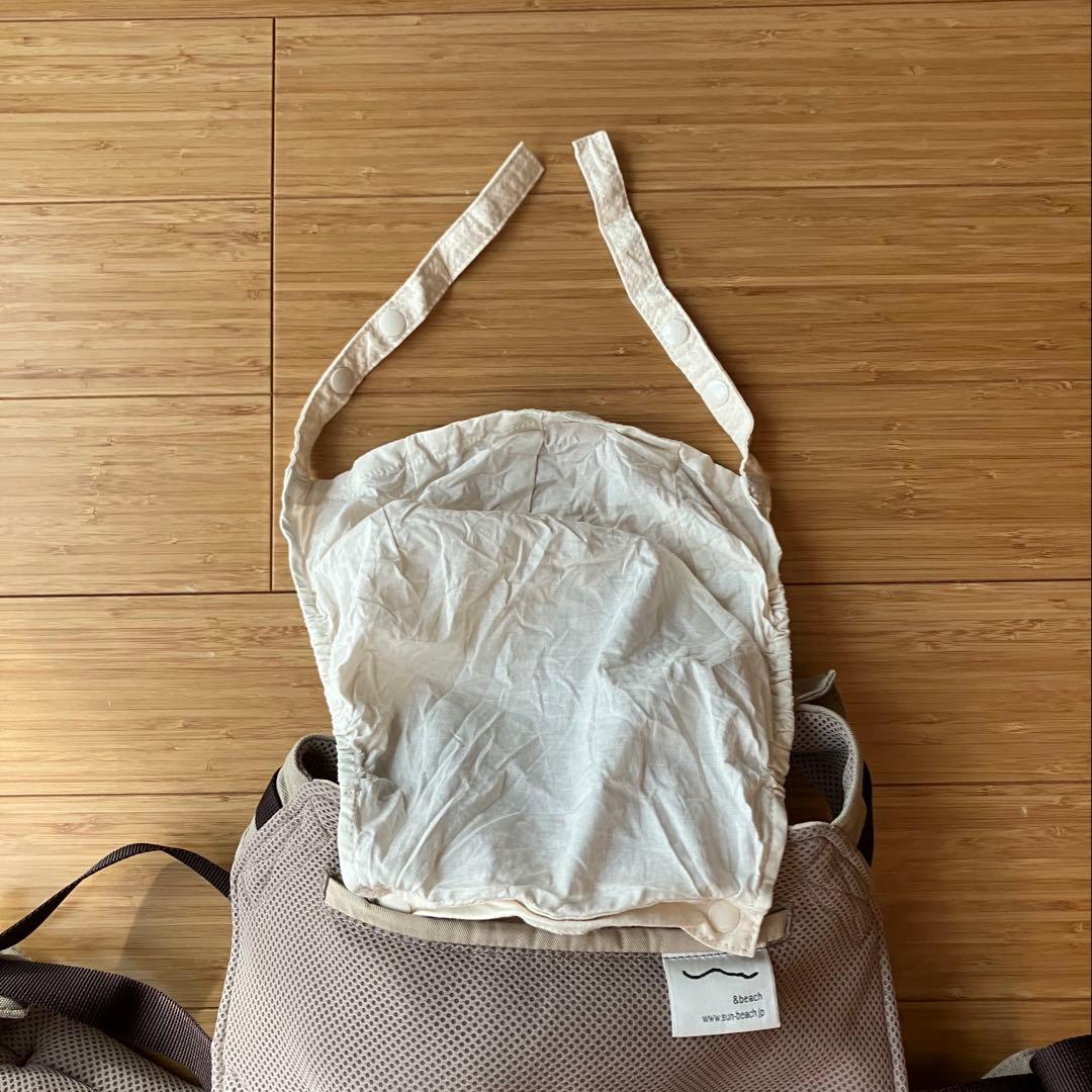 【9/28限定価格】sun&beach 抱っこ紐 人気モデル　ラテベージュ