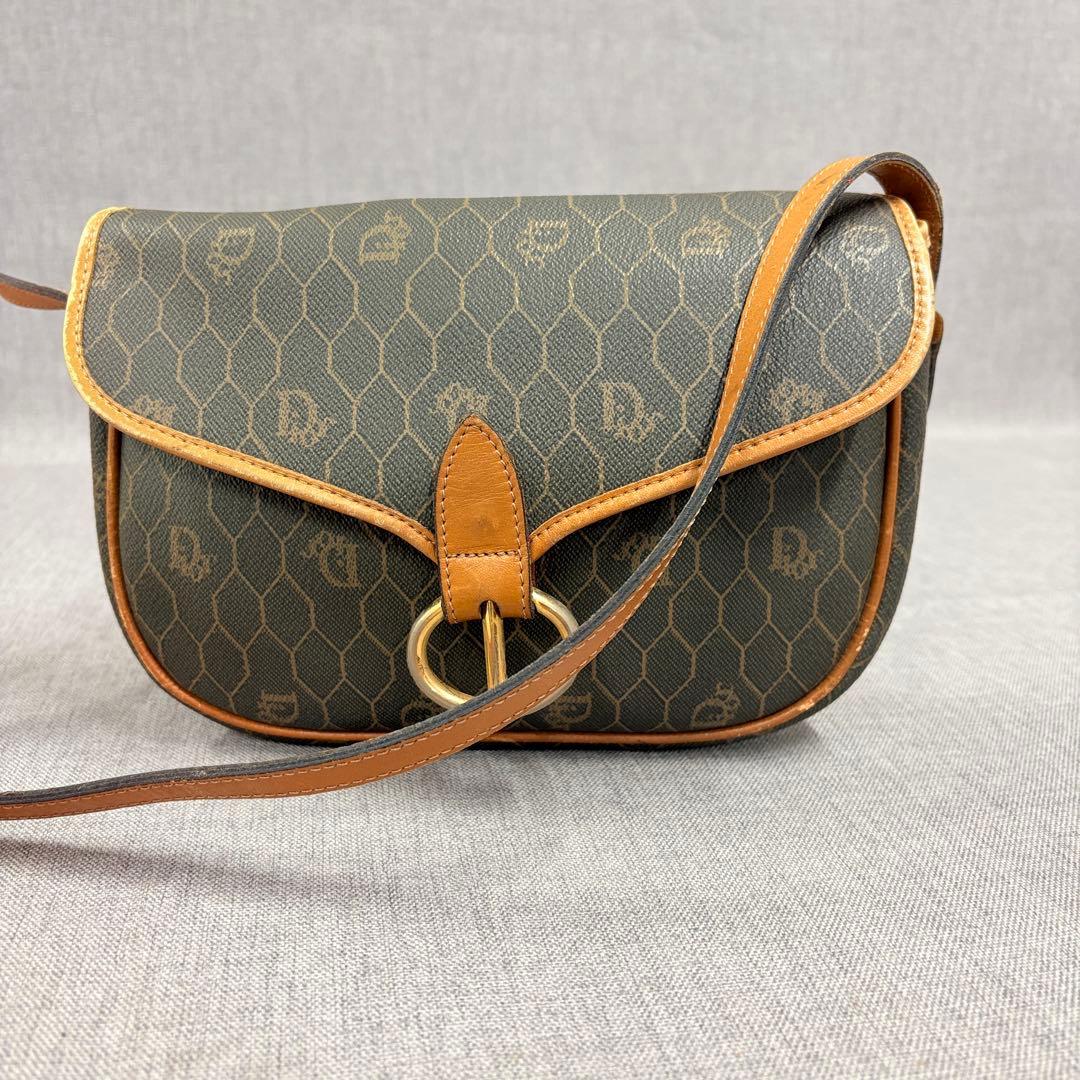 Christian Dior クリスチャンディオール ハニカム ショルダーバッグ