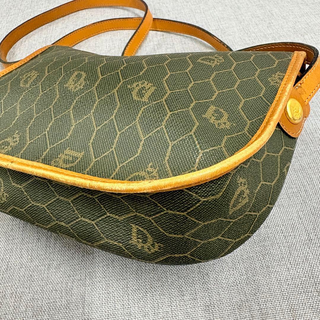 Christian Dior クリスチャンディオール ハニカム ショルダーバッグ