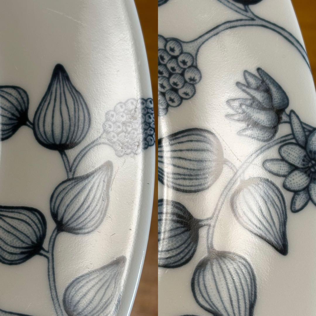 ARABIA/アラビア Runo/ルノ ウィンタースター 26cmプレート①