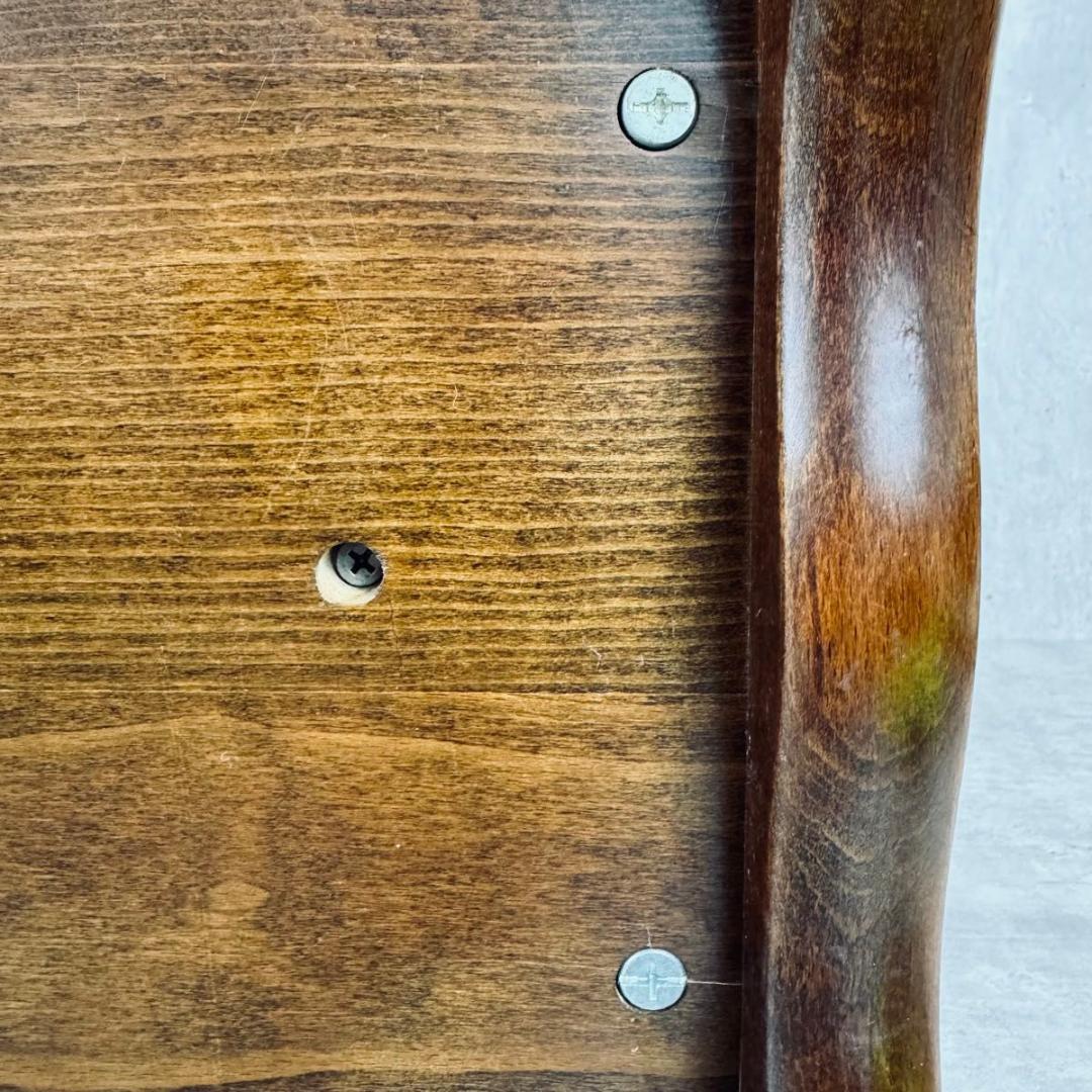 柏木工 マガジンラック アンティーク 昭和レトロ