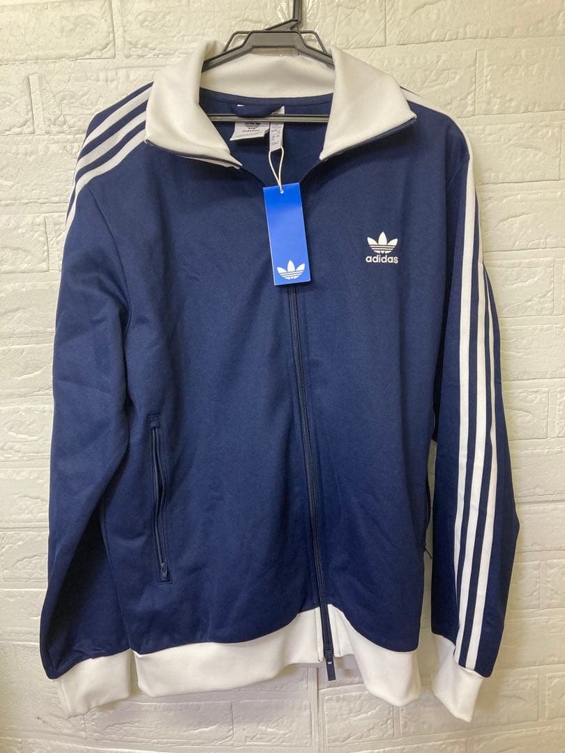 新品✨ アディダス　ベッケンバウアー トラックジャケット　ネイビー　2XL