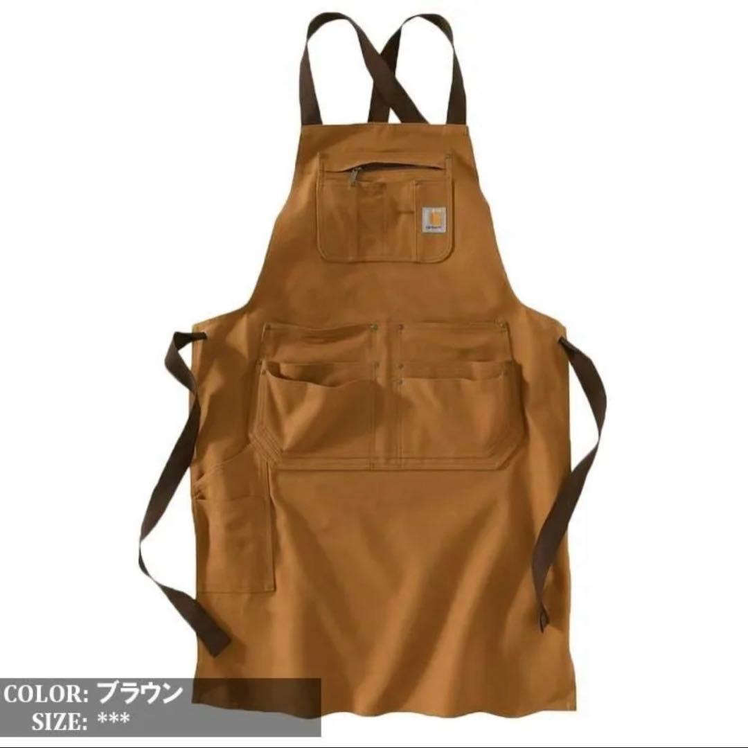 Carhartt Firm Duck Apron ブラウン サイズFREE