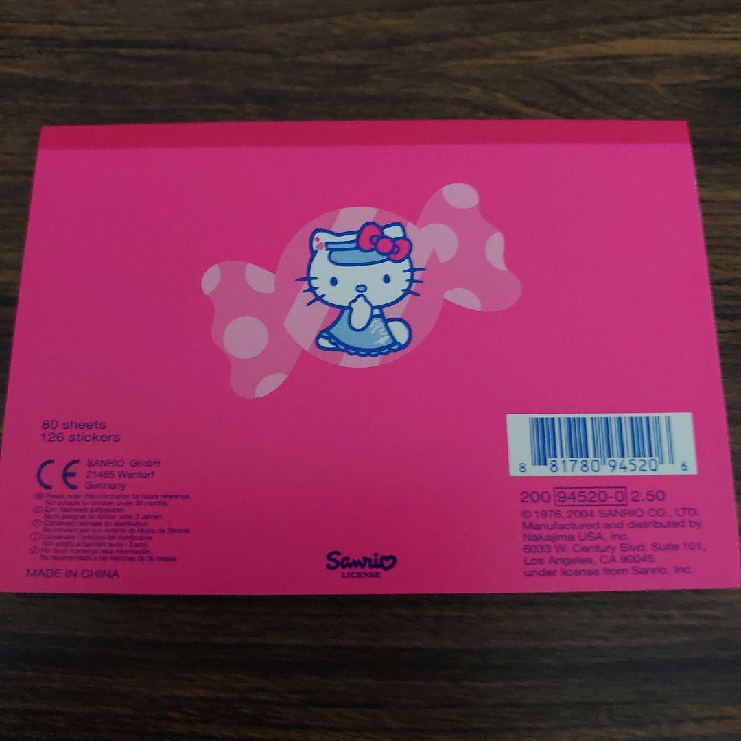 m*n様 新品♡海外限定 サンリオ ハローキティ キャンディブロックメモ