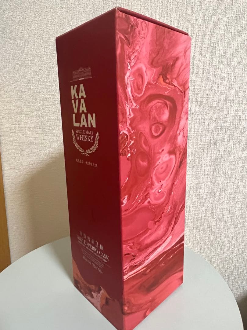 カバランTRIPLE SHERRY CASK 700ml40% 箱潰れあり