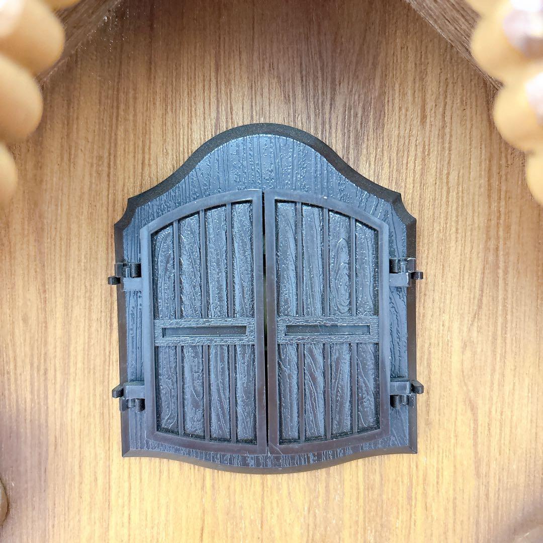 美品✨シチズン スヌーピー　鳩時計　からくり時計　ヴィンテージ　クォーツ　木彫り