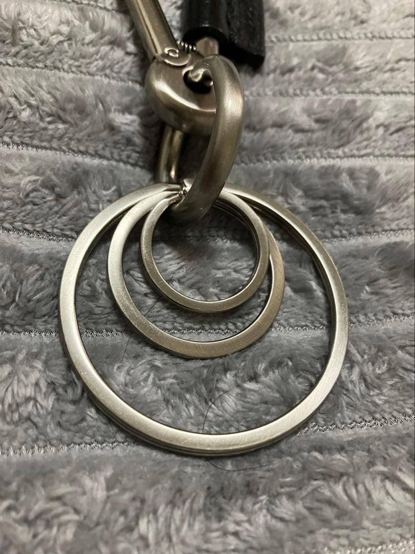 美品 エンダースキーマ カラビナ hender scheme 黒 black