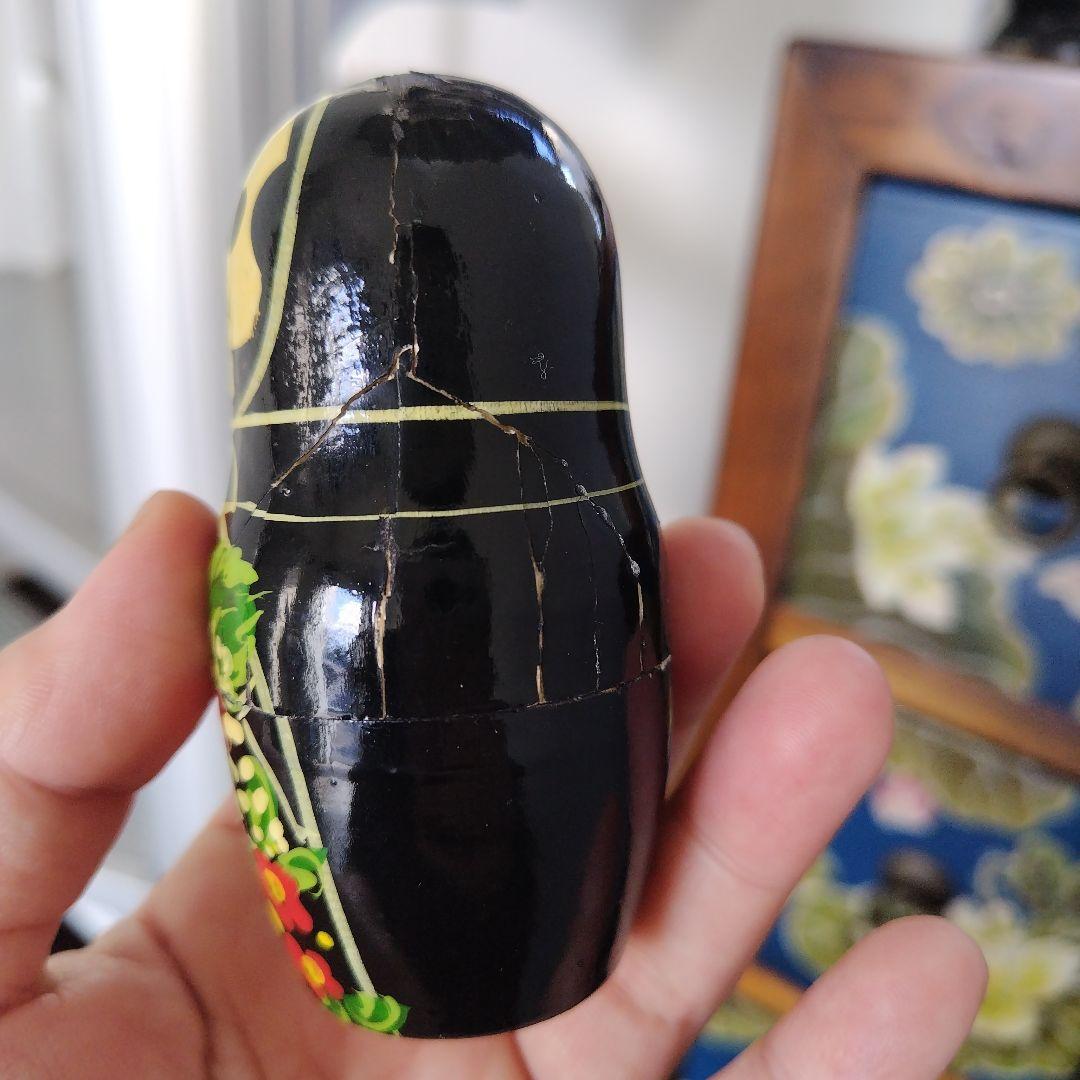 レア！suicoke スイコック スカルマトリョーシカ ブラック×レッドフラワー