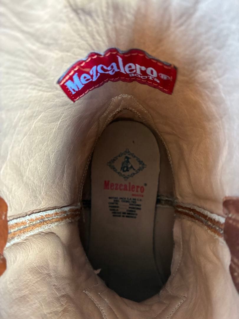 Mezcalero メスカレロ ウエスタンブーツ ブラウン 27cm