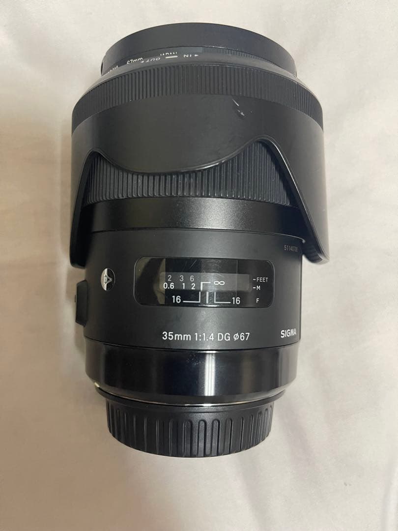 ひまSigma 35mm f1.4 Art レンズ　キャノン用