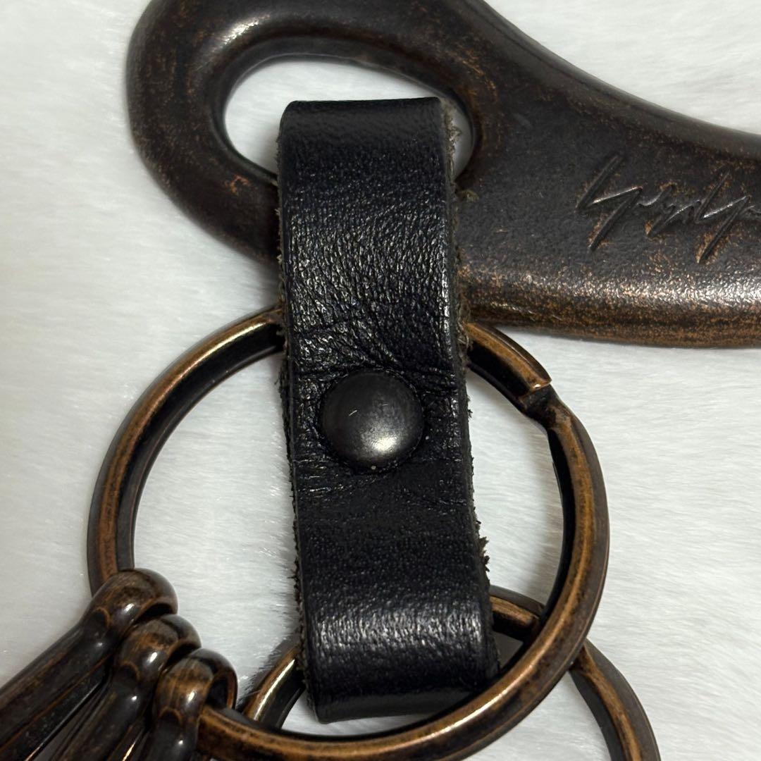 Yohji Yamamoto POUR HOMME カラビナキーリング BLK