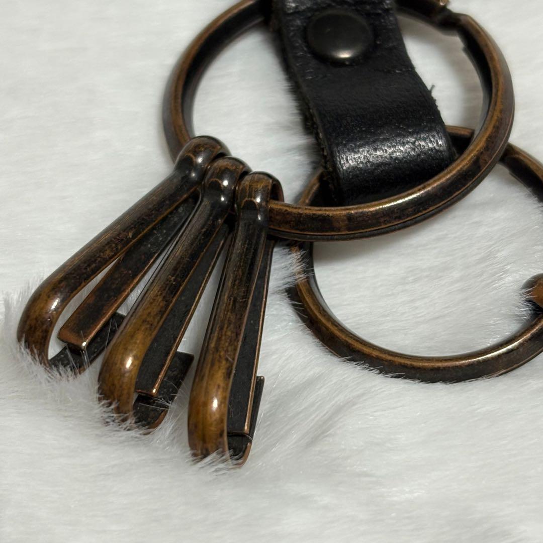 Yohji Yamamoto POUR HOMME カラビナキーリング BLK