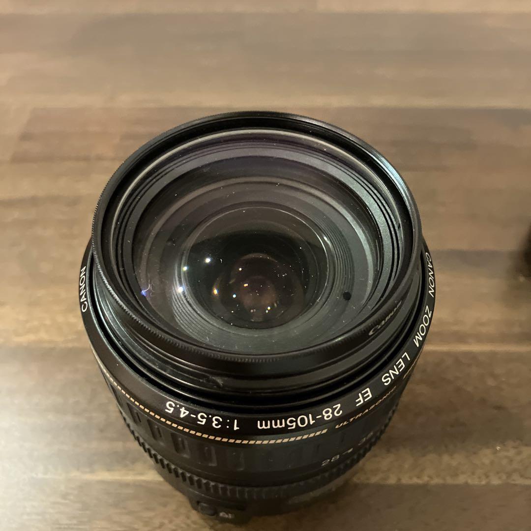 Canon EOS 55 一眼レフ EF 28-105 3.5-4.5 レンズ