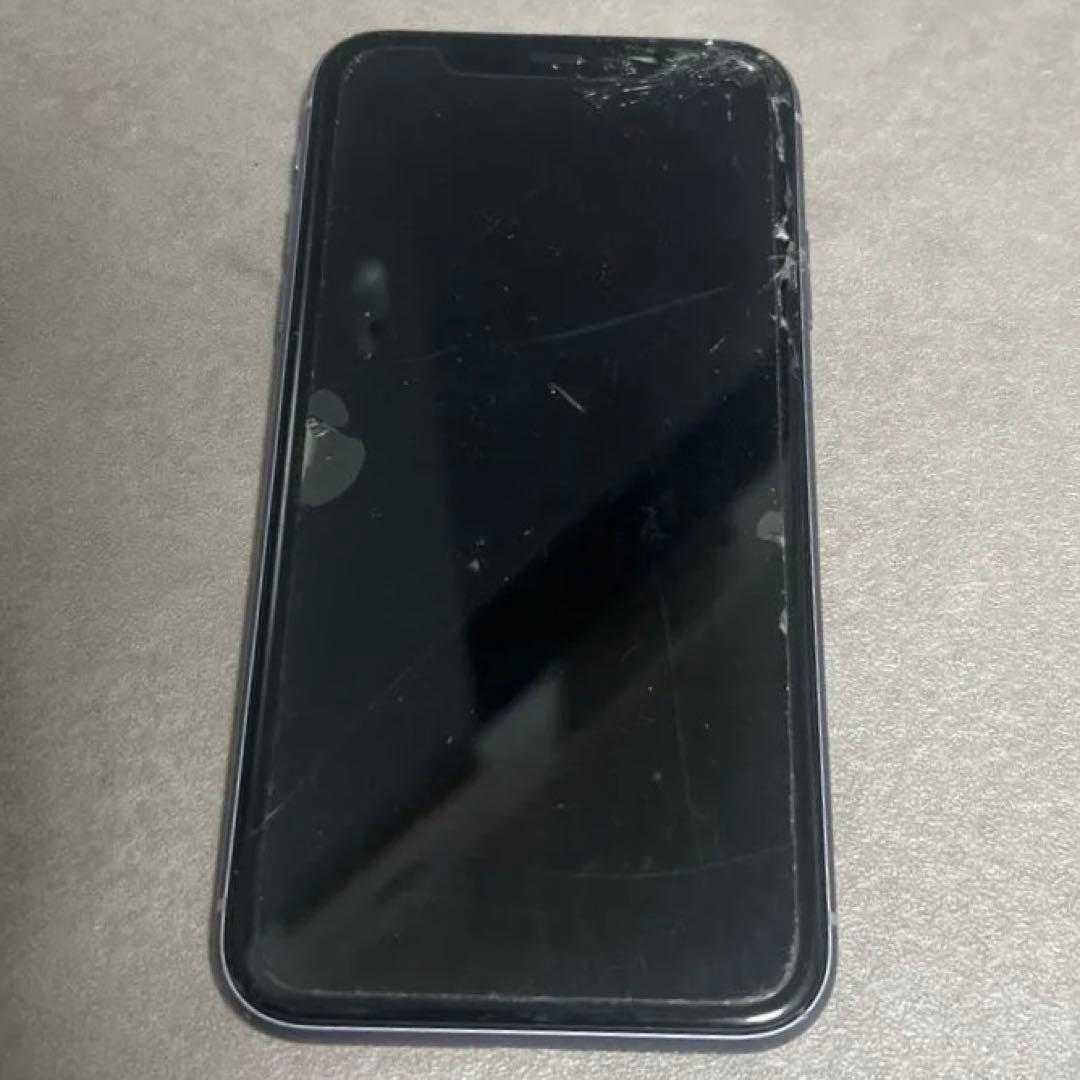 Apple iPhone 11 パープル　ジャンク品