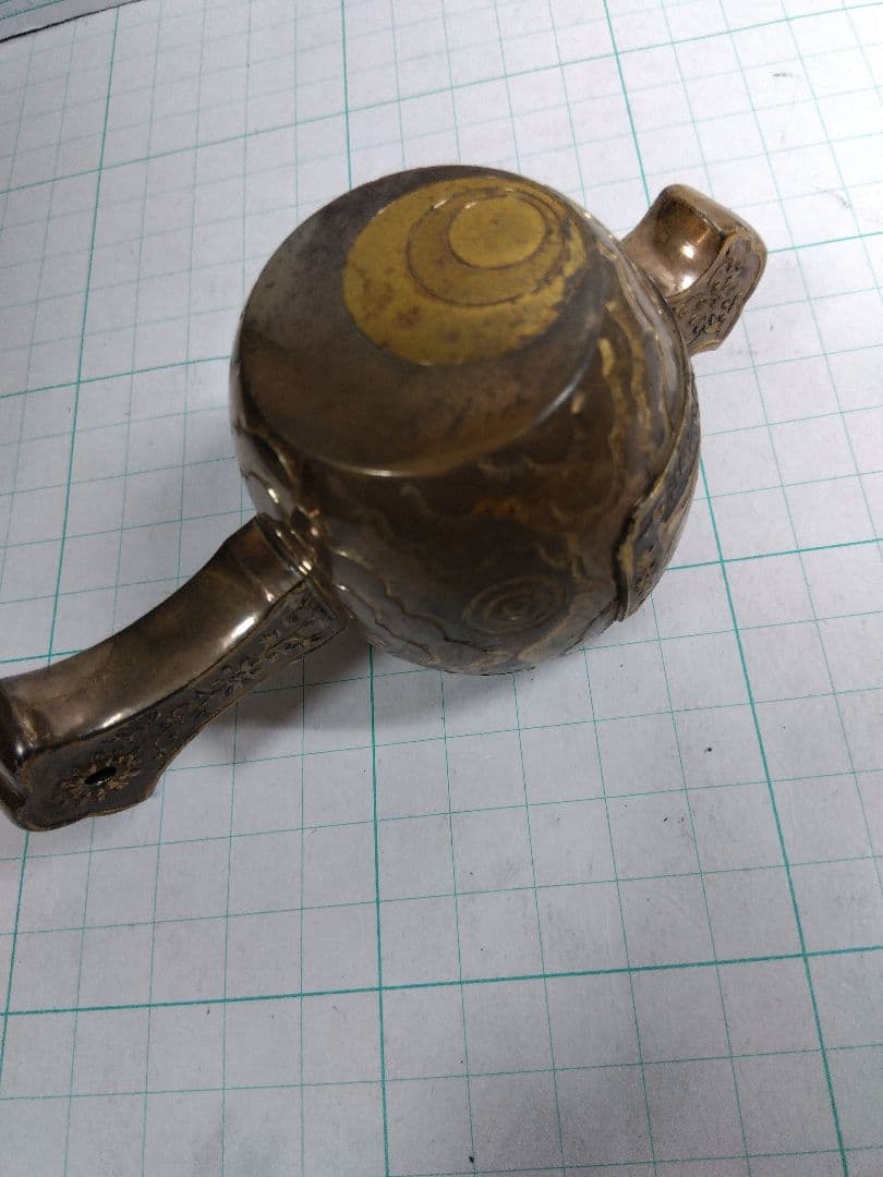 【銀製 76.4g】刻印あり、買取店で鑑定済み、打ち出の小槌 置物 オブジェ