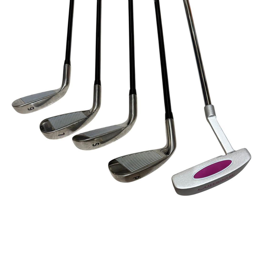 【美品】 LADY SONICレディース ゴルフクラブセット キャディバッグ付